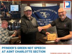 Presentación de GREEN NDT en la sección de Charlotte de la ASNT