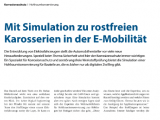 JOT Article 06/2022 - Corrosion protection &quot;Simulation for rust-free car bodies in e-mobility&quot;